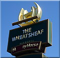 Sign for the Wheatsheaf on Herne Bay Road