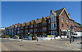 Houses and businesses on Central Parade, Herne Bay