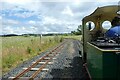 Passing loop on the Heatherslaw Light Railway