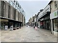 Old and new buildings, Bridgegate Street, Irvine