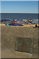 Walton-on-the-Naze sea front: plaque commemorating the opening of the Esplanade