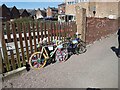 A decorated bicycle, Ashbourne