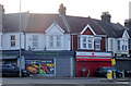 Post Office and shops on Old Road West