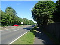 Cycle path beside the A20