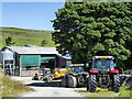 Three tractors at Tennant Gill