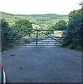 Gate across a farm access road, Earlswood