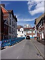 Looking along Tennyson Street towards Milton Road