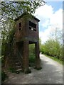 RAF Quadrant Tower overlooking Carsington Water