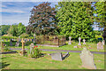 SO3732 : Bacton churchyard by Ian Capper