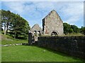 NS0953 : Bute - St Blane's - Exterior view of nave leading to the chancel  by Rob Farrow