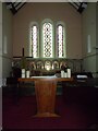 St John Cove: looking from the nave into the chancel