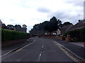 Looking from Fleet Road into Woodcot Gardens