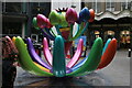 View of "Bloom Paradise" by Jun T. Lai outside Fenchurch Street Station #3