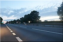 TM0736 : Layby on the A12, East Bergholt by David Howard