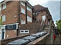 Flats on Greenhalgh Walk, Hampstead Garden Suburb