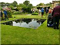 Square pond at Shortridge Hall