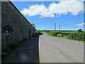 Minor road at Sibmister Farm