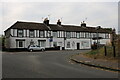 Terraced housing on Woodside Road, Slip End