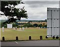 Cricket match on the Cookley Playing Fields