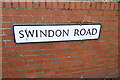 Swindon Road sign