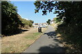 Into the old goods yard