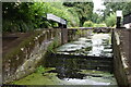 Former lock by Town Bridge, Newport