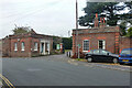 Lodges at gate to The Bury, Chesham