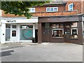 Shops on Falloden Way, Hampstead Garden Suburb