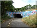 Subway beneath the Eastern By-pass Road (A4142)