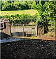 Memorial gates, Cwmyoy, Monmouthshire