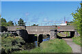 SJ1779 : Railway bridge at Llanerch-y-mor by Chris Allen