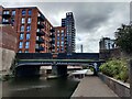 Barker Bridge crossing the Birmingham and Fazeley Canal