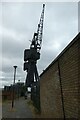 Old dock cranes at Millwall