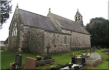 ST0080 : Grade II Listed St Illtyd's Church, Llanharry by Jaggery