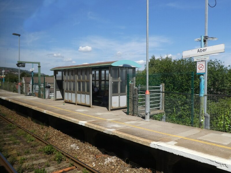 Aber railway station © Roger Cornfoot :: Geograph Britain and Ireland