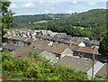 Looking over the rooftops of Llanbradach