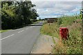 Post Box opposite Brickyard Cottages on Moor Lane