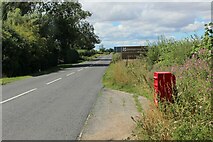 SE5360 : Post Box opposite Brickyard Cottages on Moor Lane by Chris Heaton