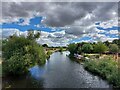 The River Avon from the Millennium Bridge, Avon Estates holiday park