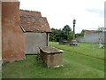 Tomb and porch, St Mary