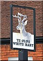 Sign for Ye Olde White Hart, Frimley