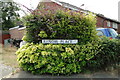 Renoir Place street sign, Gunton, Lowestoft