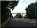 Footbridge over London Road (A30)