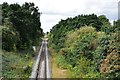 Looking north west from Rabans Lane bridge