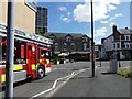 Fire engine on Fleet Street, Swindon