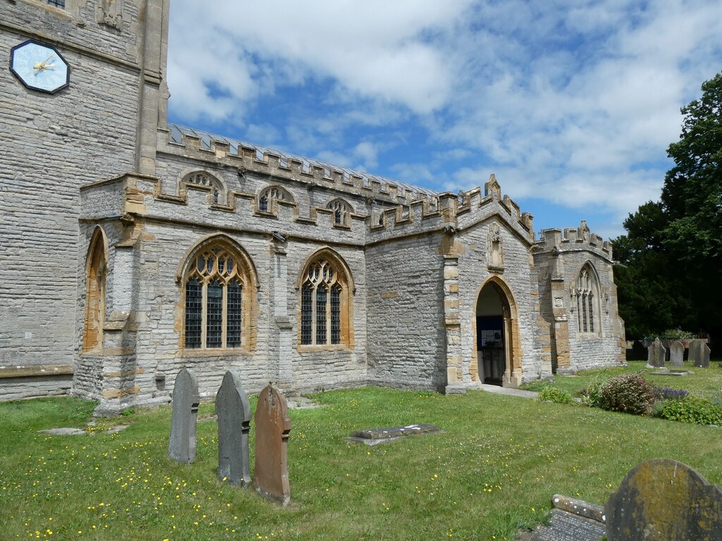 Church porch and south aisle exterior,... © David Smith :: Geograph ...