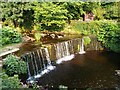 Weir on the Luddenden Brook