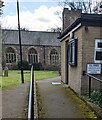 Churchyard notice for dog owners, Caerleon