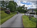 The road up Glen Roy