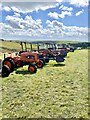 Tractor lineup.